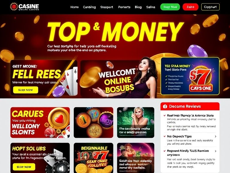 Discover the top online casinos in the USA for real money gaming. Find trusted platforms, bonuses, and game guides to enhance your gambling experience.